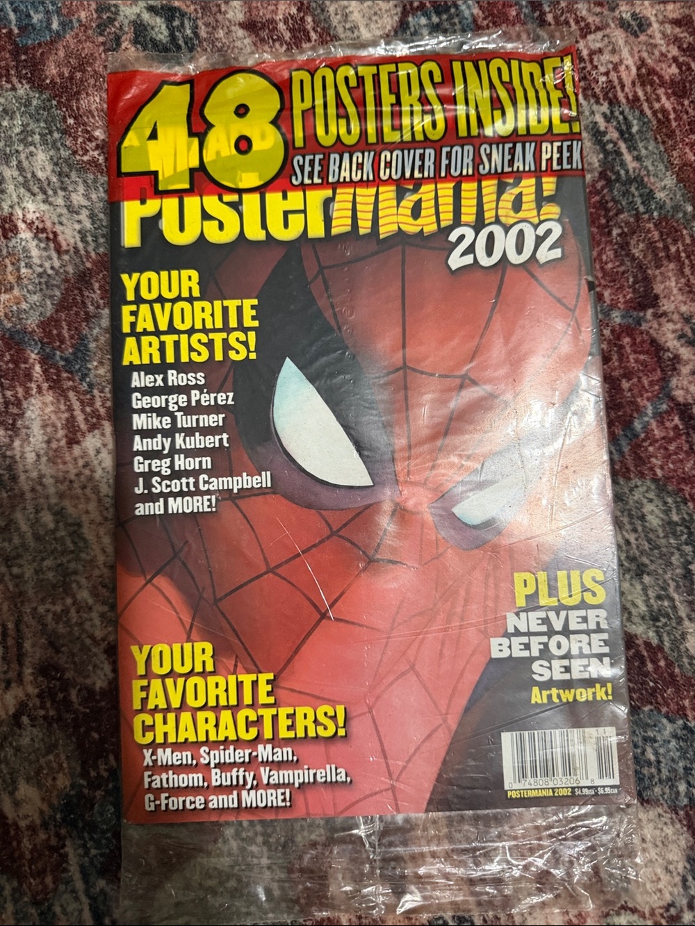 PosterMania 2002 Spider-Man Red Poster Collection